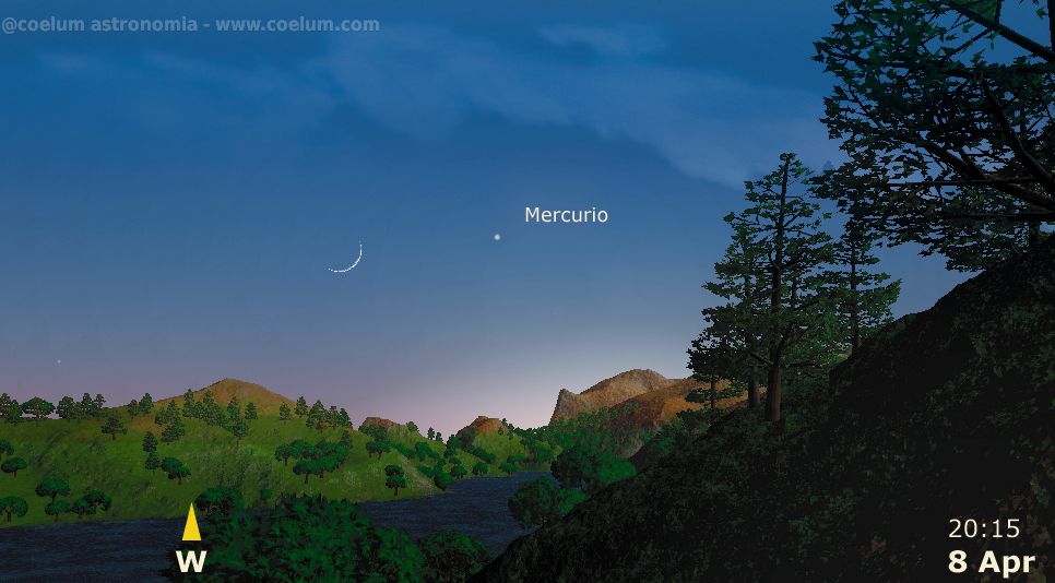 luna mercurio 8 aprile