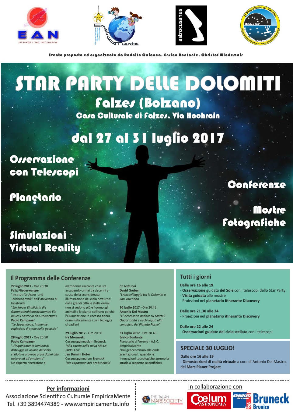 star party Dolomiti