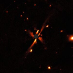 SPHERE images the edge-on disc around the star GSC 07396-00759