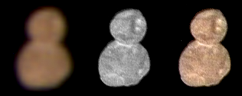 Ultima Thule a colori Ultima Thule a colori