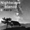 Nightscape in bianco e nero