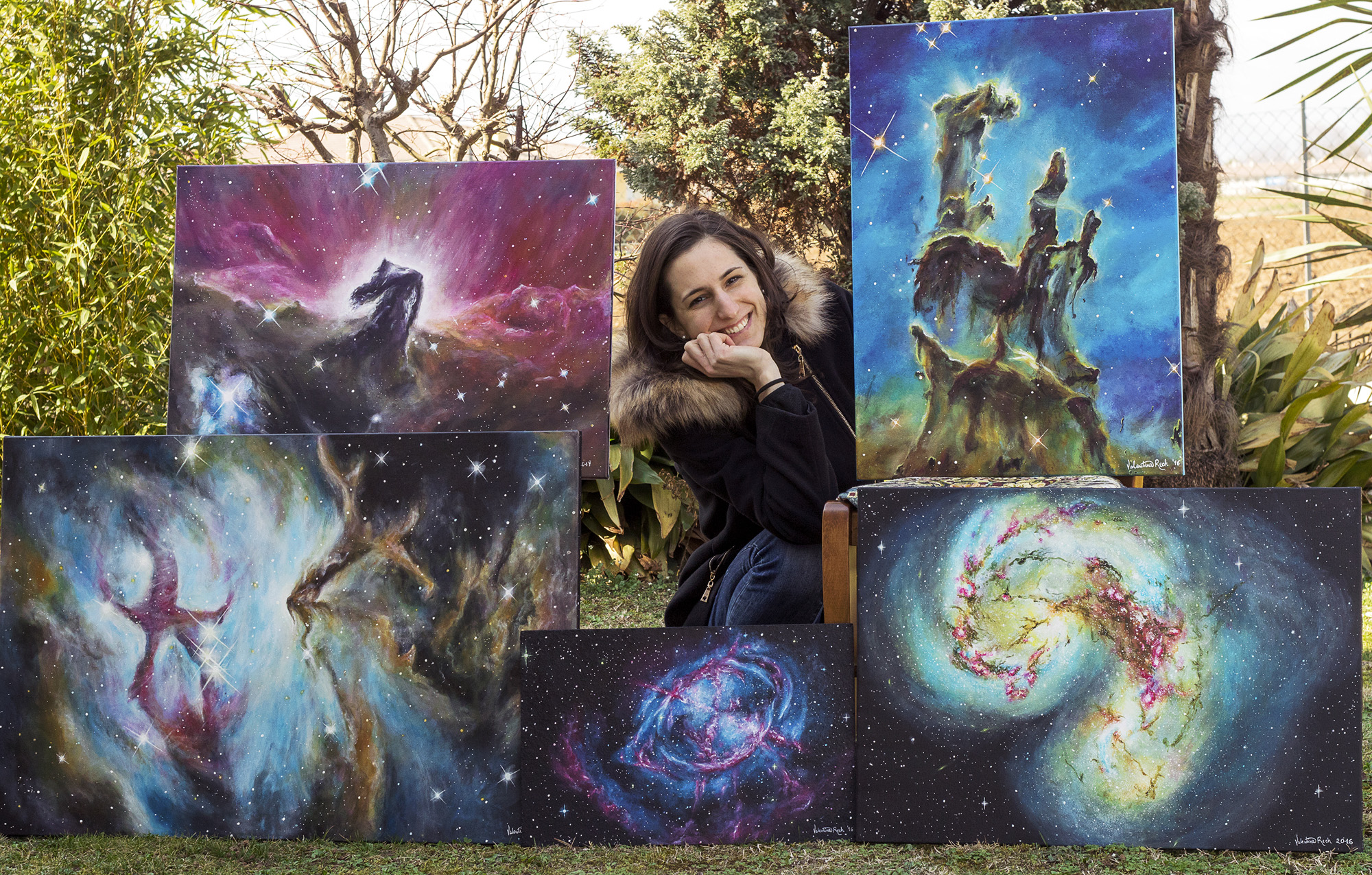 Arte e Astronomia – Le Creazioni di Valentina Rech