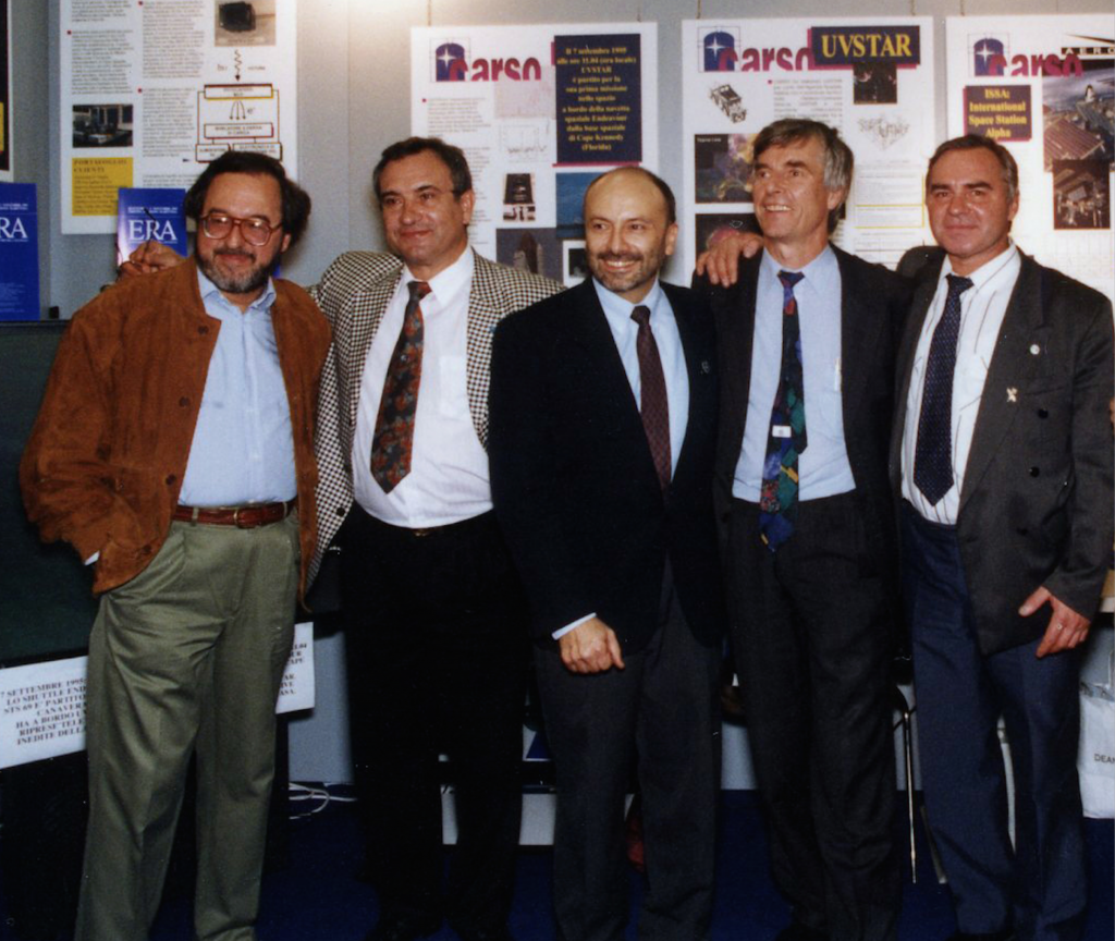 Fabio-Pagan-astronauti-Trieste-1995-1