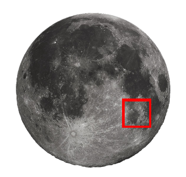 Luna – Guida all’osservazione: “Dal settore sudest verso nord” – Parte 6