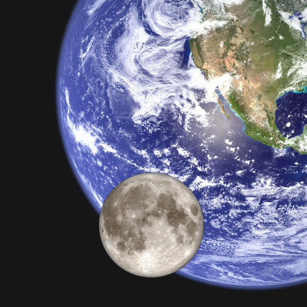 Le dimensioni delle strutture lunari messe a confronto con gli elementi terrestri