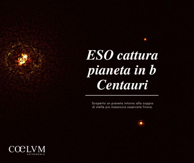 ESO cattura pianeta in b Centauri_Post Facebook