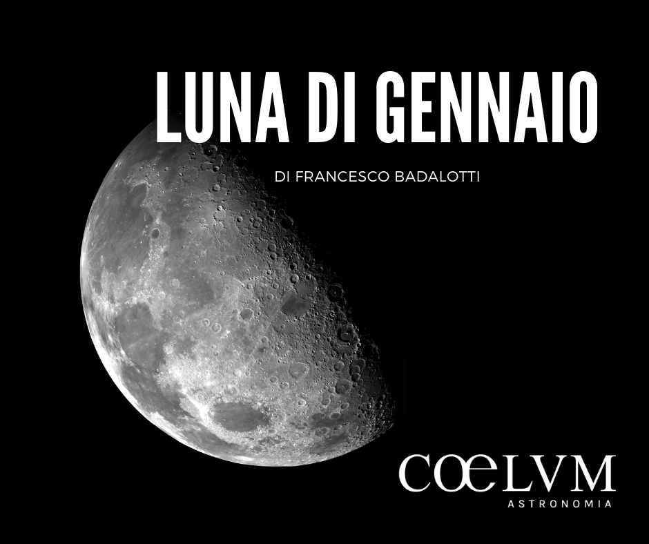 Luna di Gennaio Coelum Astronomia