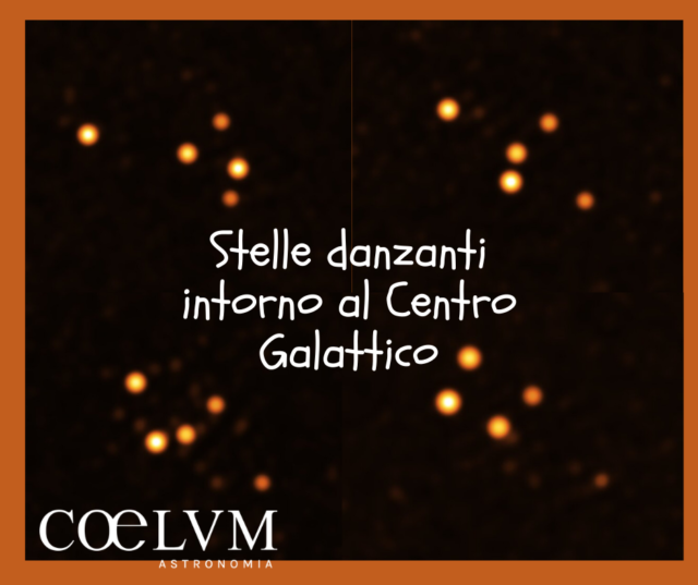 Stelle danzanti intorno al centro galattico