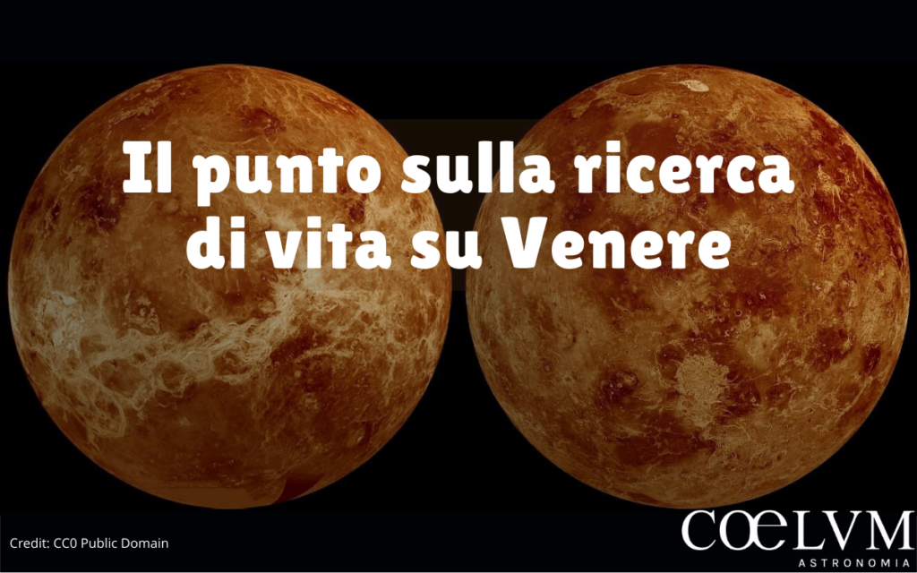 Il punto sulla ricerca di vita su Venere Coelum Astronomia