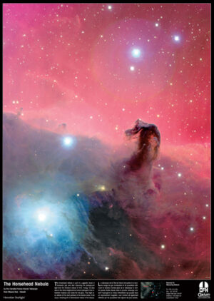 Poster Astronomia Horsehead Nebula - Nebulosa Testa di Cavallo