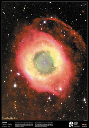 Poster Astronomia Helix Nebula