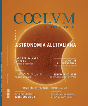 Coelum Astronomia n° 259 Dicembre 2022/Gennaio 2023 - esaurito