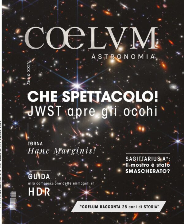 Coelum Astronomia n° 257 Agosto/Settembre 2022