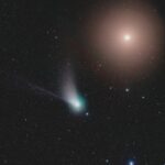 La cometa C/2022 E3 (ZTF) e Marte