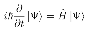meccanica quantistica equazione di Schrödinger