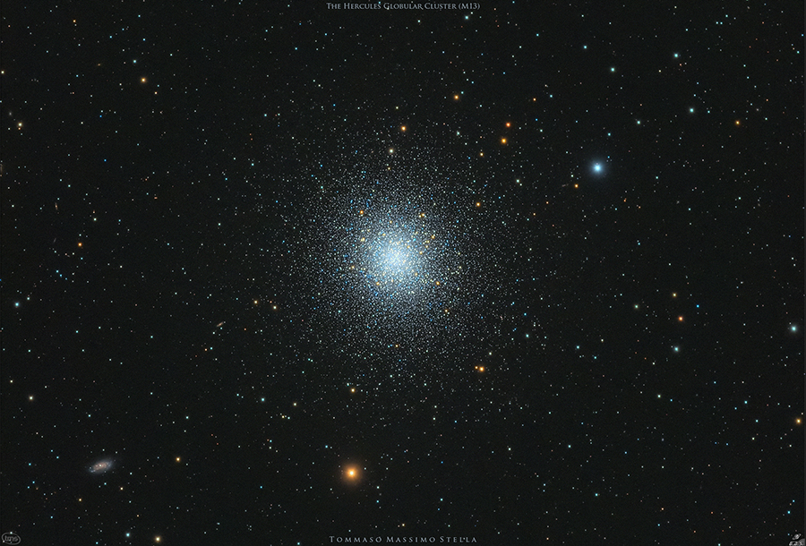 M13 nella costellazione di Ercole