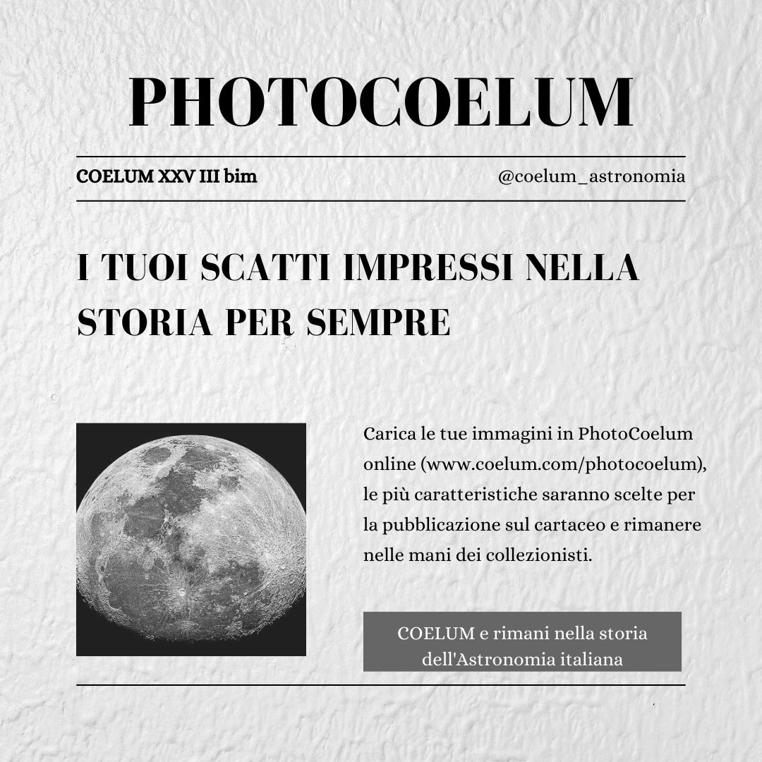 Le tue immagini in PHOTOCOELUM