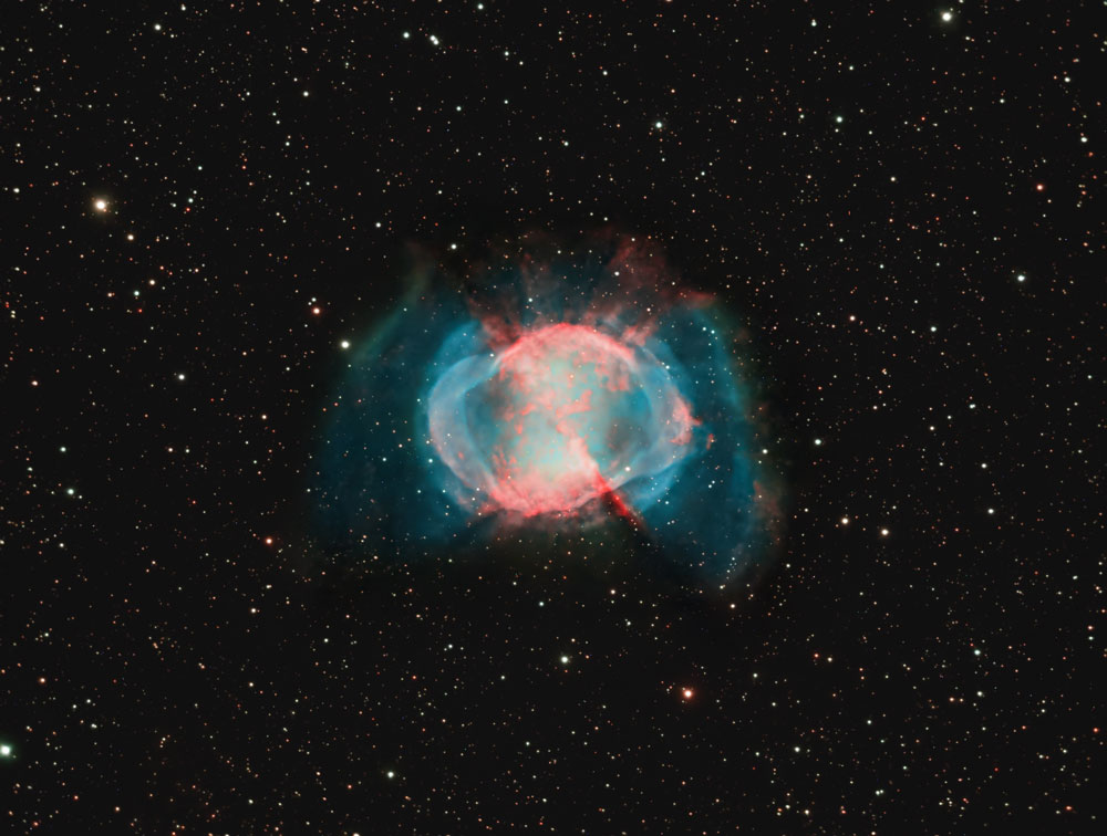 Nebulosa Manubrio nella costellazione della Volpetta