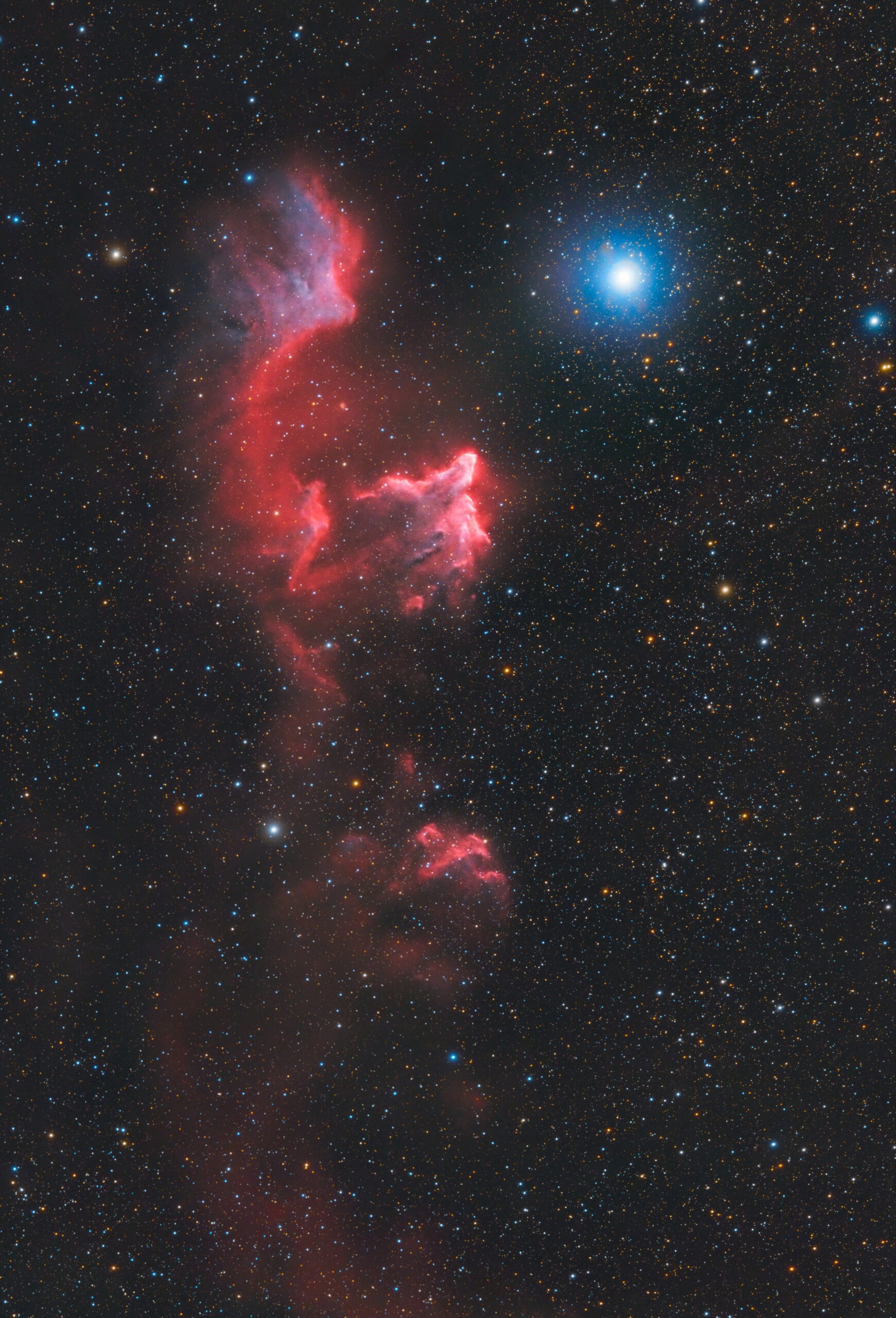 Sh2-185 Costellazione di Cassiopea