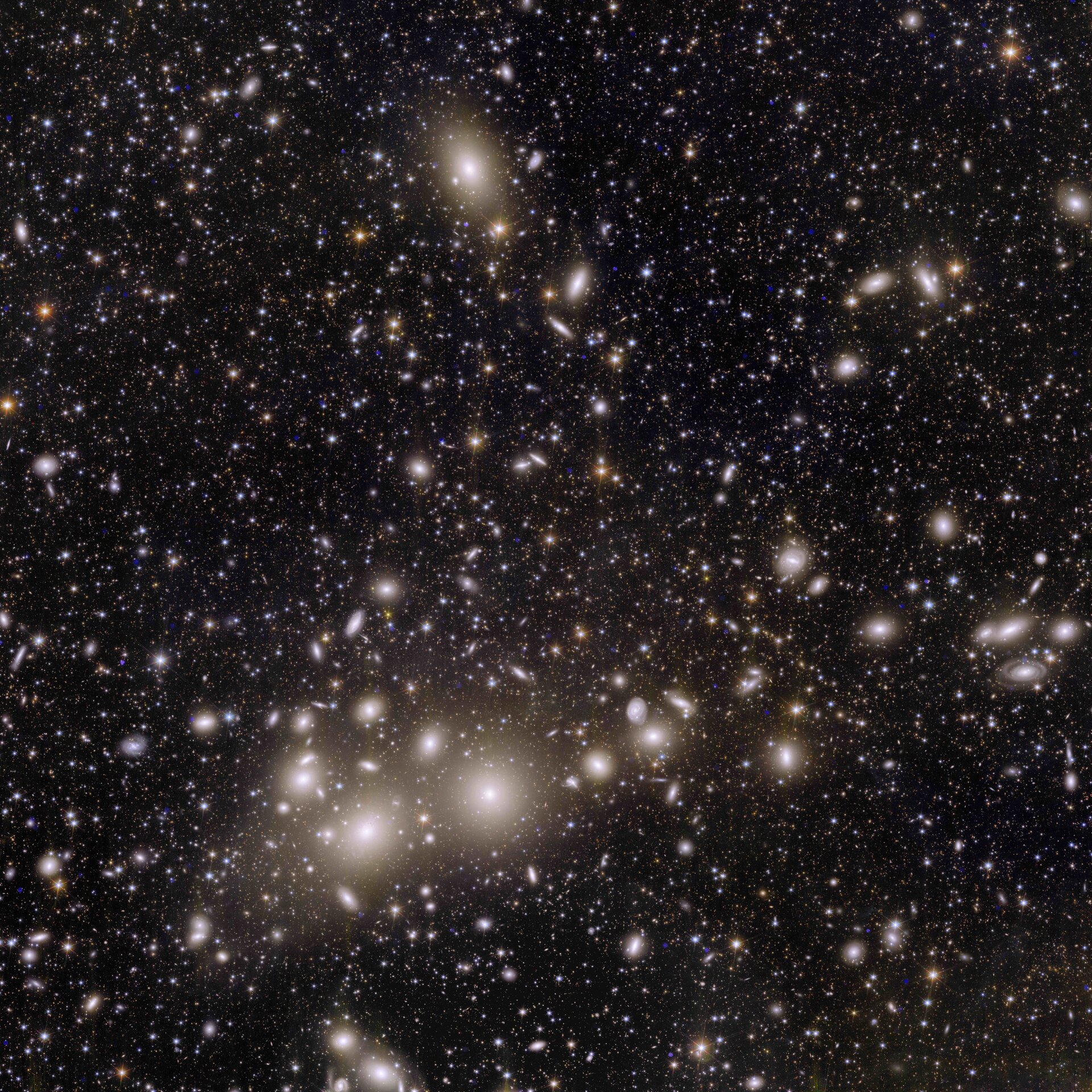 spazio - Grandi conquiste dello spazio Euclid_s_view_of_the_Perseus_cluster_of_galaxies_pillars
