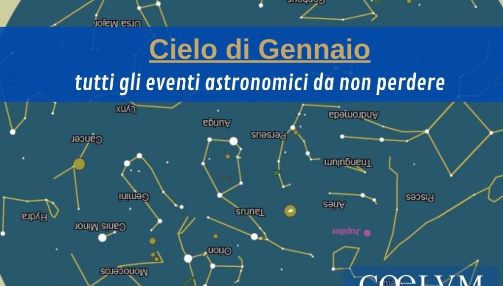 Il Cielo Di Gennaio 2024 Coelum Astronomia