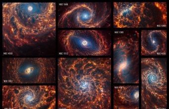 JWST rivela la struttura sbalorditiva di 19 galassie a spirale