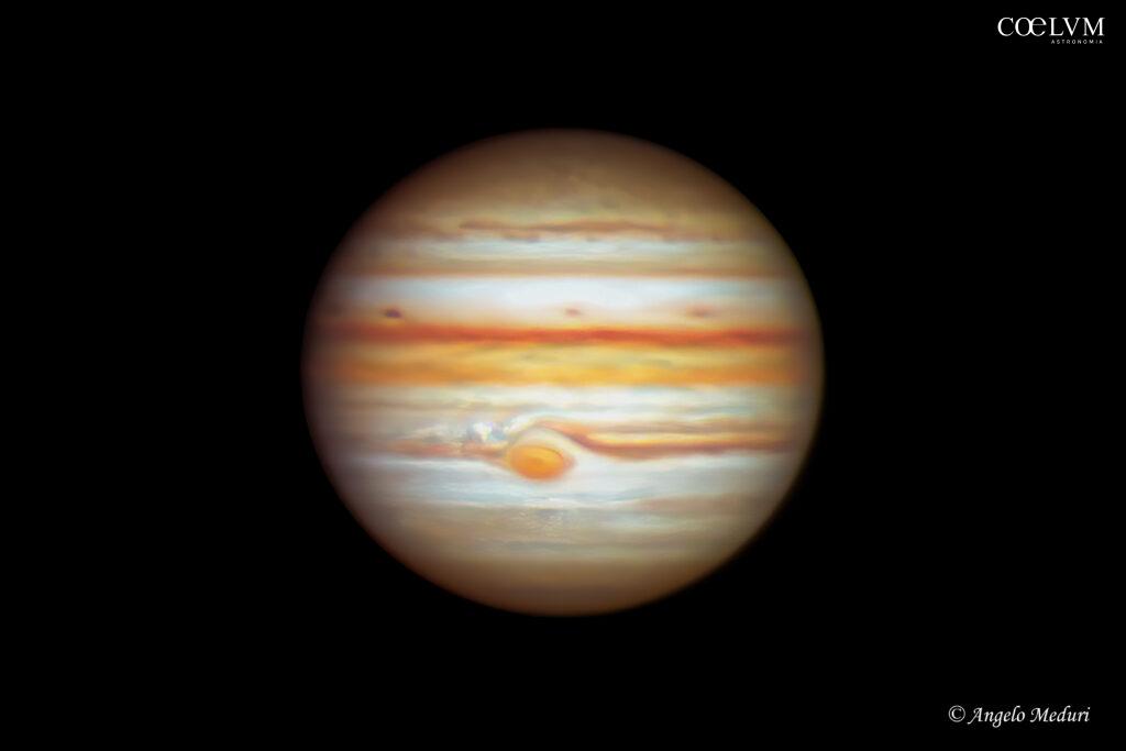 Giove con la Grande Macchia Rossa