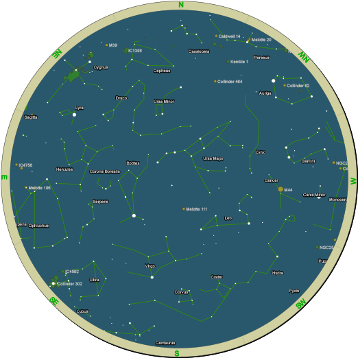 Il Cielo Di Maggio 2024 Coelum Astronomia