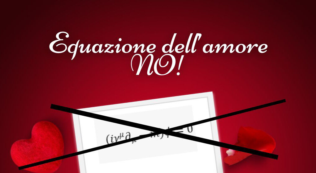 equazione dell'amore equazione di dirac