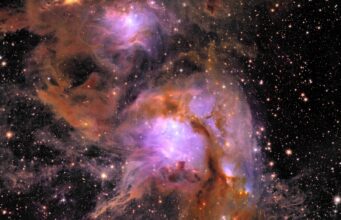 Missione Euclid: le 5 nuove immagini Euclid Messier 78