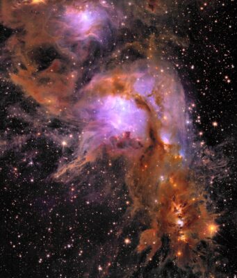 Missione Euclid: le 5 nuove immagini Euclid Messier 78