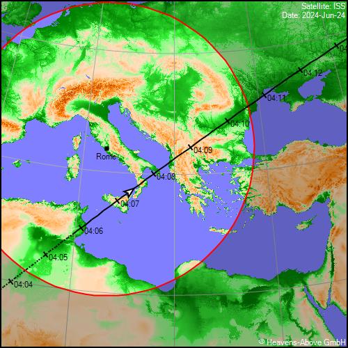 Transiti della ISS International Space Station