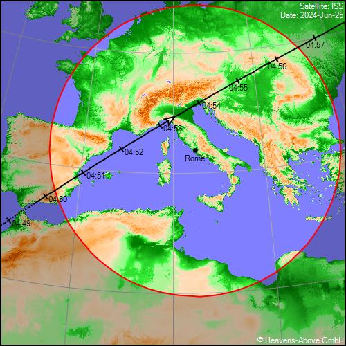 Transiti della ISS International Space Station