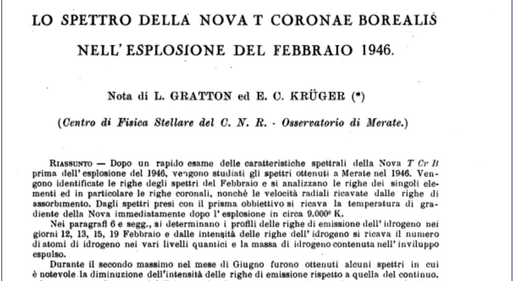 esplosione della stella