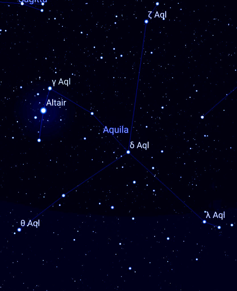 Le Costellazioni del mese - Aquila