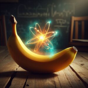 banana positrone equazione di dirac equazione dell'amore