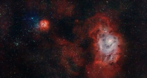 Le bellissime nebulose a emissione M8 e M20 di Roberto Ciri