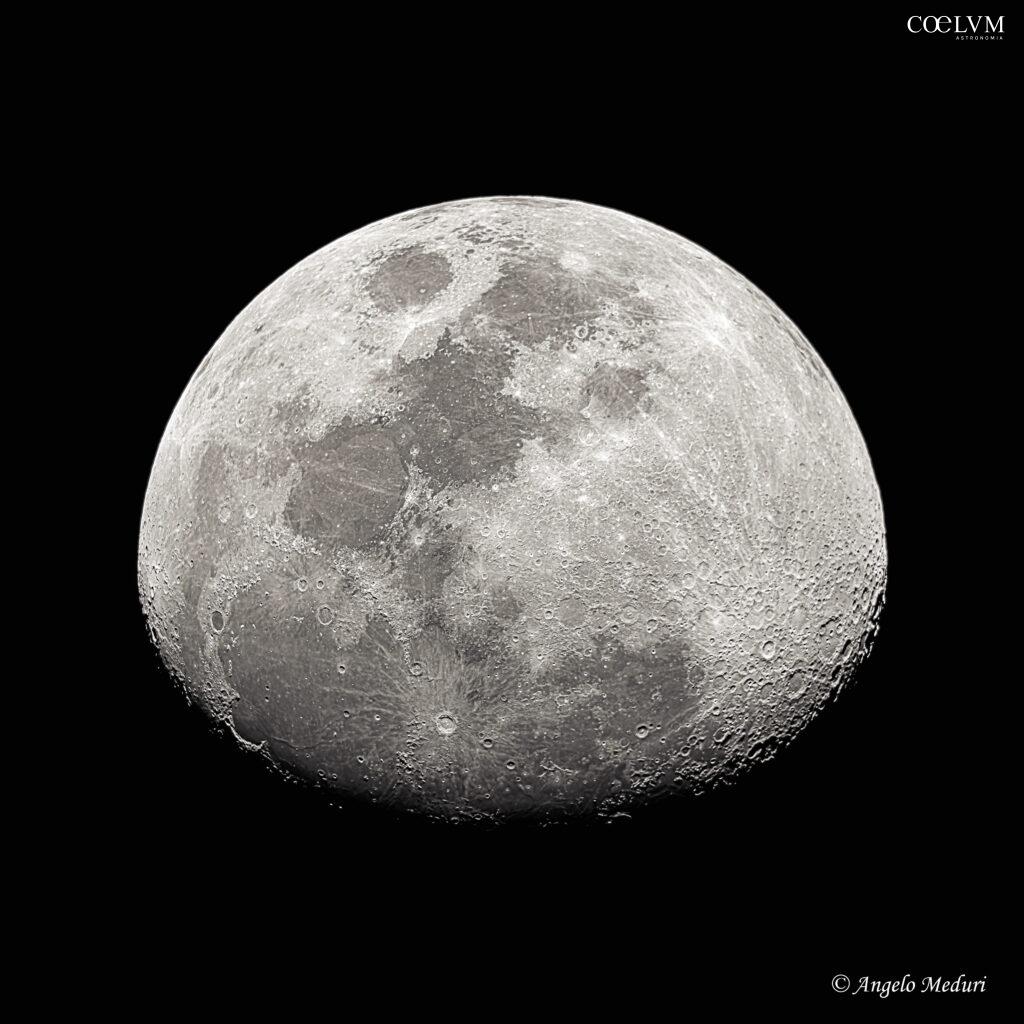 Luna al 10° giorno, gibbosa crescente