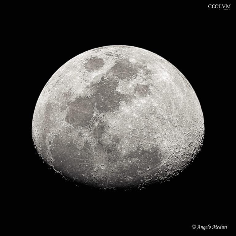 Luna al 10° giorno, gibbosa crescente
