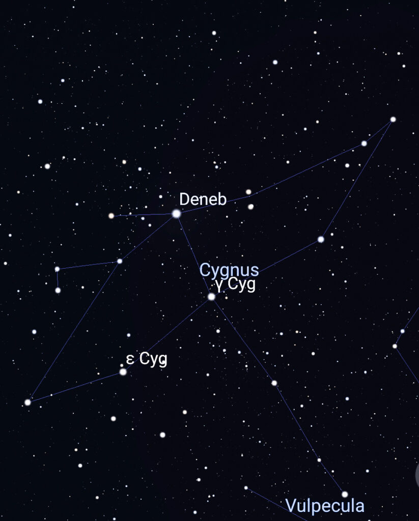 La costellazione del Cigno