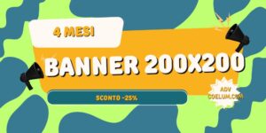 BANNER 200X200 - 4 MESI