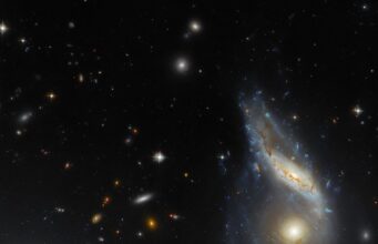 ARP 122 Quando Uno + Uno (alla fine) fa UNO Arp 122 immagine Hubble