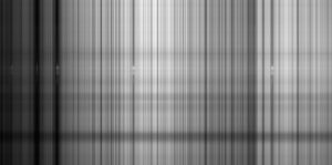 (A) Spettro ottenuto con la camera di ripresa alle 6.48UTC: si notano le forti emissioni in corrispondenza delle righe della serie di Balmer e del Calcio inionizzato nella regione UV/B dello spettro (range 3860A÷4300A); la riga orizzontale scura in basso è dovuta alla macchia solare (ombra e penombra) posizionata sotto l’area del brillamento