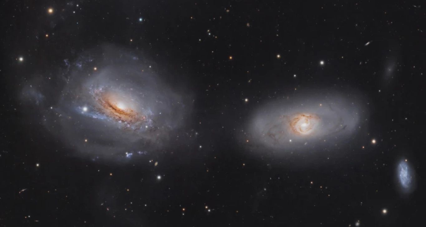 ShaRA#8.2 – Galassie Interagenti NGC3169 e NGC3166