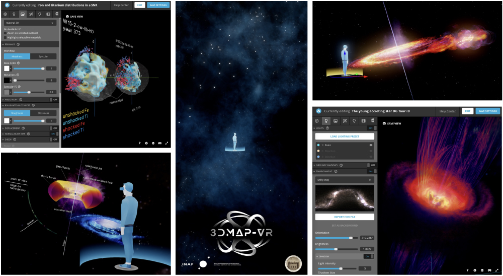 Realt&agrave; Virtuale per l'Astrofisica