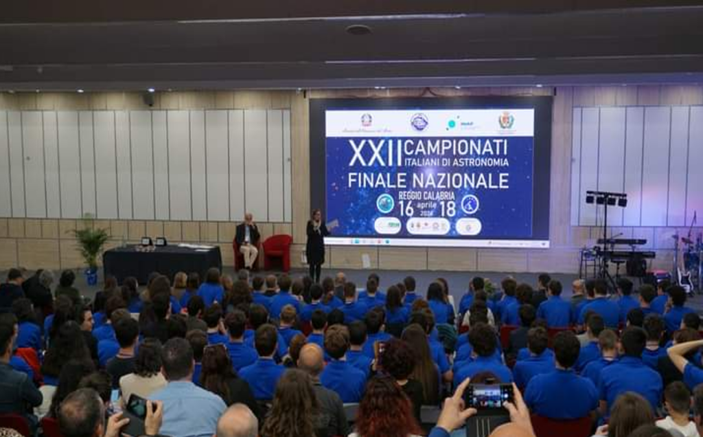 Un momento della premiazione delle Finali Nazionali