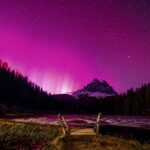 L’aurora sul Lago di Misurina (BL) (Cristian Bigontina, Notti delle Dolomiti)