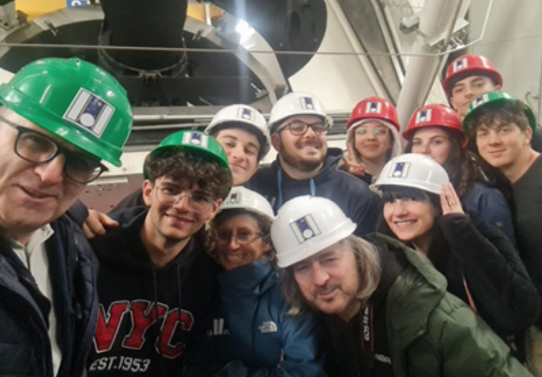  I ragazzi del Liceo Scientifico I.I.S. Telesi@ al TNG