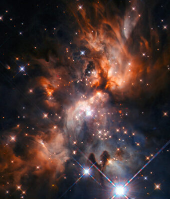 AFGL 5180 nella Costellazione dei Gemelli AFGL 5180 hubble