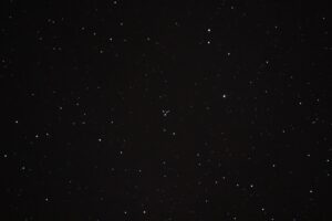 M73 anonimo asterismo che ho faticato a scorgere. Per me l&rsquo;oggetto pi&ugrave; difficile del catalogo